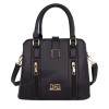  Women's Black shoulder bag 25120-1205-BL