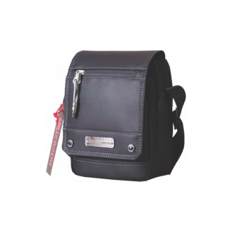 Men's crossbody bag LEASTAT black 9690 Men's crossbody bag LEASTAT black 9690